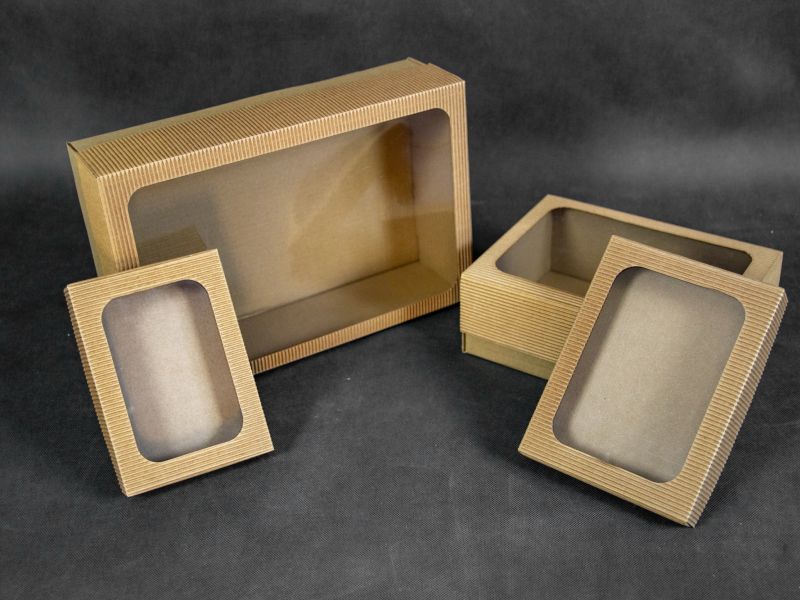 Dárkové krabice s okénkem