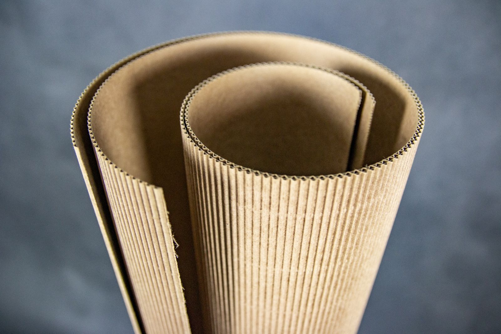 Dvouvrstvá vlnitá lepenka, vlna B